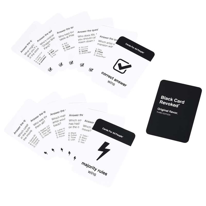 Black Card Revoked: Third Edition - Black Culture Trivia as