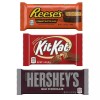 Hershey's Chocolate KIT KAT & REESE'S Peanut Butter Cups Full