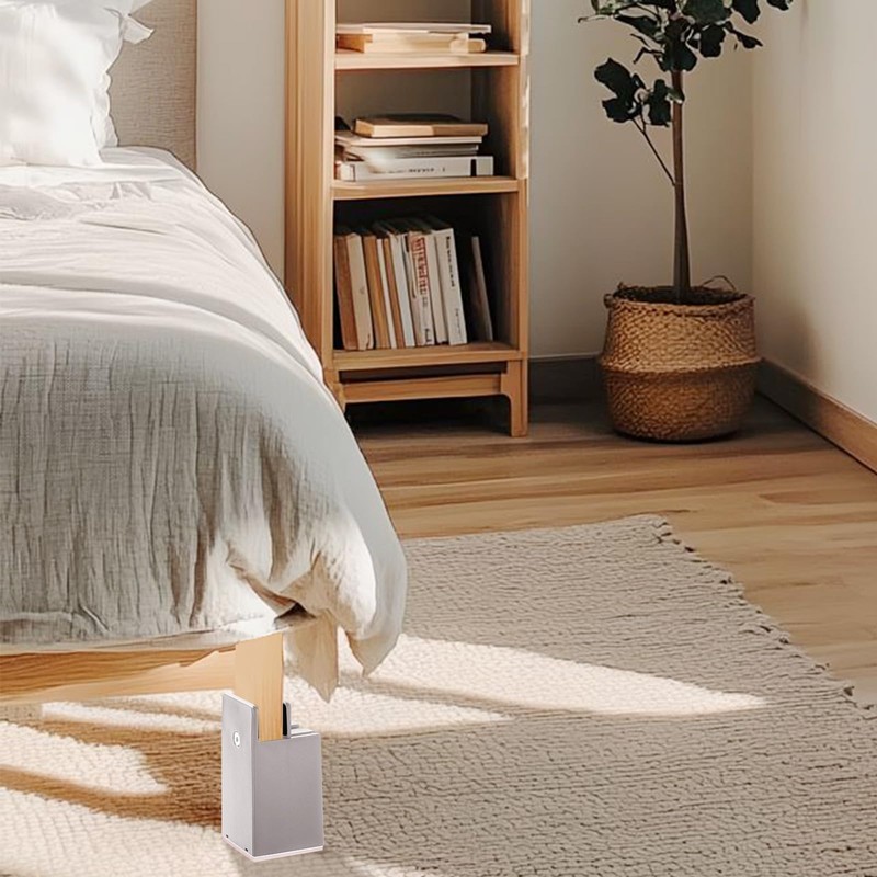 SEISSO 4 Pack Heavy Duty Furniture Risers, Bed Risers with