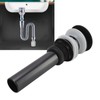 Bathroom Basin Sink Popping Up Drainer Lavatory Odor Resistant Sink