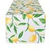 DII Lemon Bliss - Mesa para Exteriores, colección Resistente a