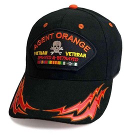 Vietnam Veteran Agent Orange - Hat w/Lightning