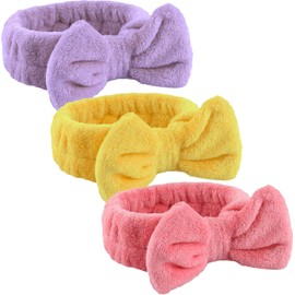 Spa Headband, Makeup Headband for Washing Face, Bow Headbands for Women, Skincare Headbands