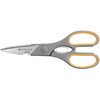 Westcott 8 inch Titanium Nitride Bonded Super Soft Grip Household Scissor - Grey/Yellow