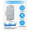WENHUALI 50 Pack Safety Nail Plates for Wood Studs, 2.5