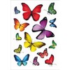 TopStick 1338 Stickers for Kids with Butterfly Motifs, 14 Labels