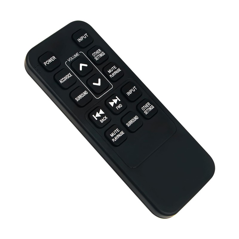 AV157 Replaced Remote Control -VINABTY-fit for ZVOX Accuvoice SoundBar TV