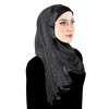 Middle Eastern Mall Stylish Mona Women Kuwaiti Hijab Wrap Head
