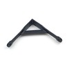 Oakcrafts - Pair of Epoxy Black Gallows Shelf Brackets Antique
