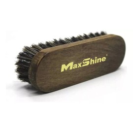 Maxshine Cepillo Sintético Mango Madera Para Asientos D Piel