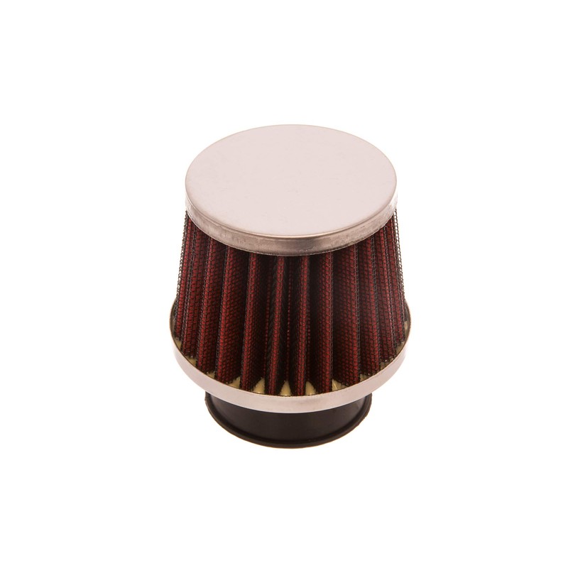 AKF Red Black Chrome Sports Air Filter