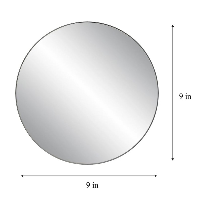 9 Inch Round Mirror for Tables at Wedding, Mirror Tiles