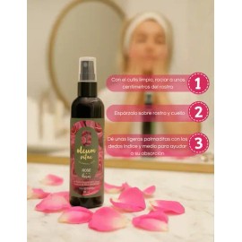 Tonico Facial Oleum Vitae C/ Aceite Esencial Rosas Damascena Momento de aplicación Día/Noche Tipo de piel Todo tipo de piel