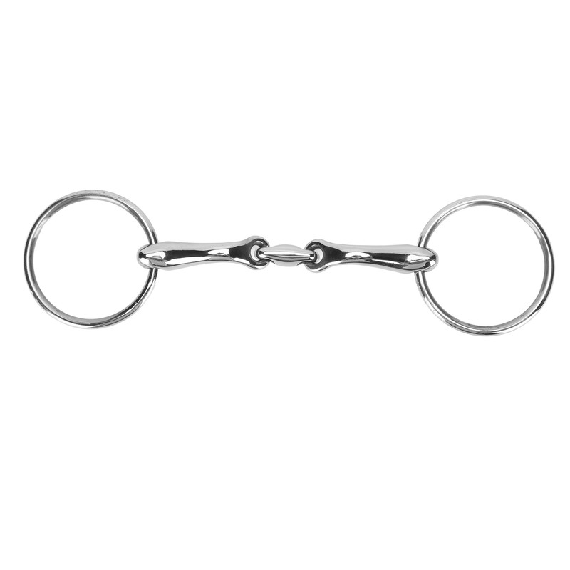 O Ring Horse Bits Flexible Linking Polished Stainless Steel Horse