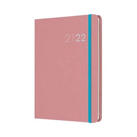 Collins Legacy A6 Week to View 2021/22 Mid Year Diary - Pink