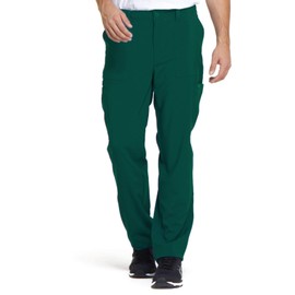 Dickies Scrub Pant for Men Natural Rise Drawstring Bottoms with 6 Pockets and Back Elastic Waistband - DK015, M, Hunter Green