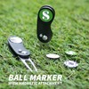 ClubSmith® Aluminum Golf Divot Repair Tool with Magnetic Ball Marker,