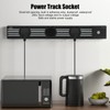 13A Power Track Socket Removable Electric Outlet Slide Guide Adapter