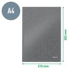 Leitz WOW 46261051 Notebook A4 Squared Hard Cover 160 Pages