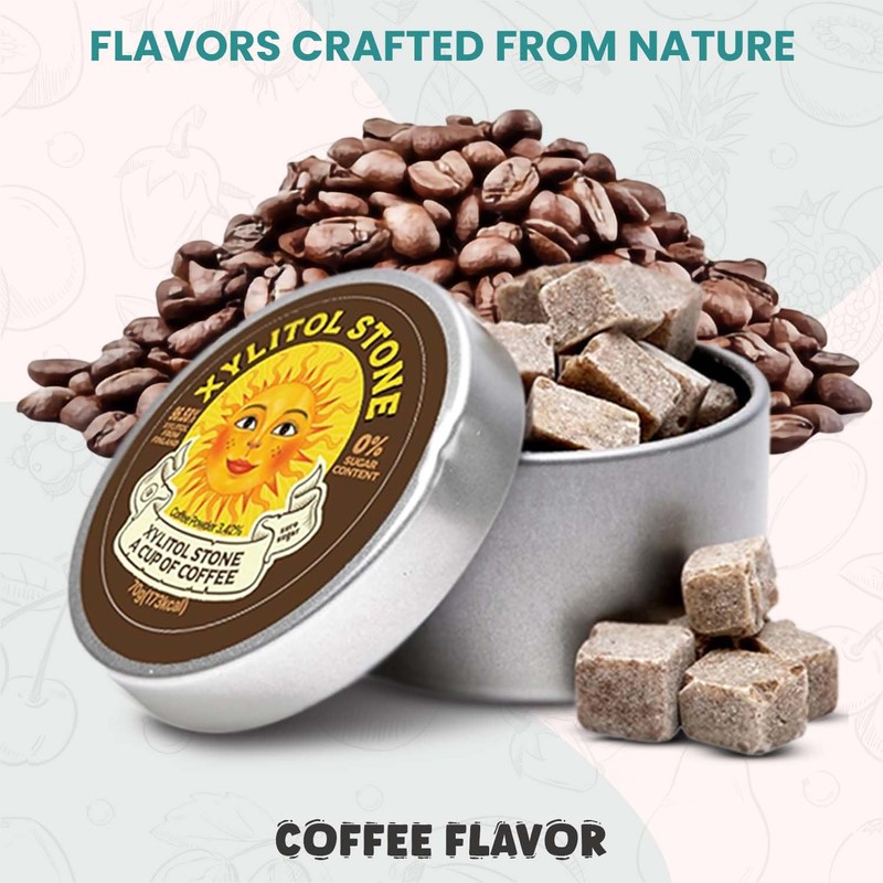 Xylitol Stone Sugar Free Candy - Vegan & Keto Friendly