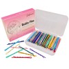 Multi-Color Bobby Pins, 2.2" Colorful cute Hair Clip Pins for