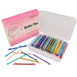 Multi-Color Bobby Pins, 2.2" Colorful cute Hair Clip Pins for girls & women