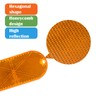 WELNENT E-Mark / 4A / CCC 2pcs Oval Reflector Self