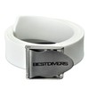 Best Divers White Rubber Belt