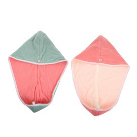 OATIPHO 2pcs Hair Wrap Towel Hair Turban Towel Hair Towel for Curly Hair Towel Hair Wrap Hair Drying Hat Shower Essentials for Women Hair Towel Wrap Hair Dry Wrap