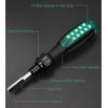 Deselen Ratchet Screwdriver with Magnetic 10 Bits, 10 in 1
