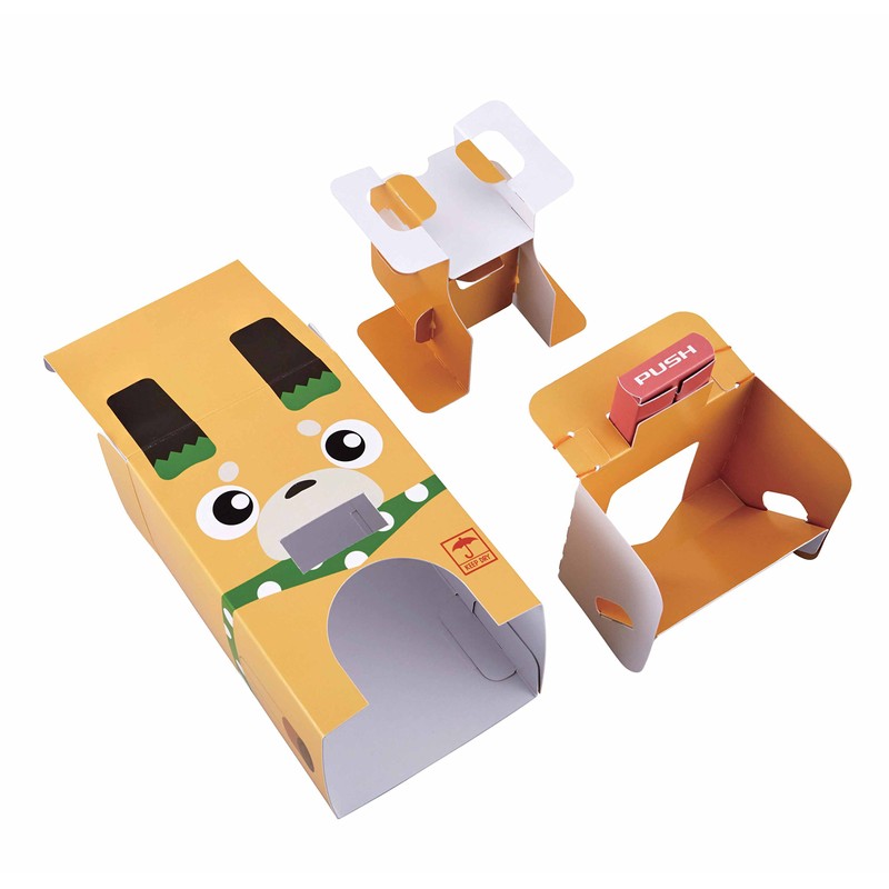 ポチっと発明ピカちんキット ピカッと発明 ダンボールポチっと自販機