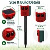 Solar Motion Sensor Alarm for Outdoor Security – Waterproof Sound