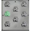 Bite Size Frog Chocolate Candy Mold 1372 Cupcake Topper