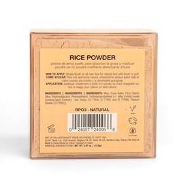 Palladio Polvo de Arroz Suelto Fijador Absorbe Aceite                                                                                                 