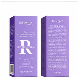 Bioaqua Sérum Retinol Antiarrugas Antiedad Suaviza Líneas Día Noche