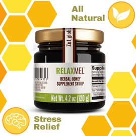 LIFEMEL Zuf Globus: RelaxMEL | Supports reducing Tension | Supports Better Sleep | Honey Supplement | Botanicals