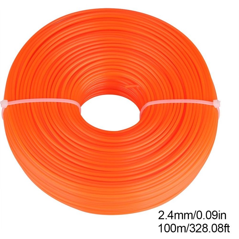 2.4mm Trimmer Line Nylon Cord Wire Round String Petrol Grass