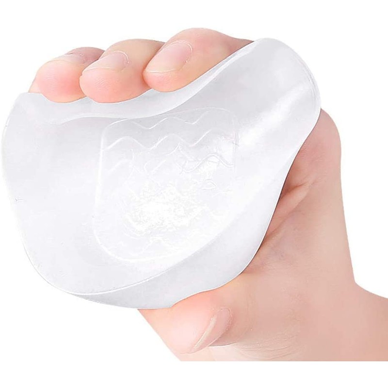 Dr.Pedi Height Increase Heels Cushion Insole, Gel Heel Invisible Height
