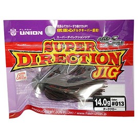 FLASH UNION(フラッシュユニオン) ラバージグ スーパーダイレクションジグ 14g ダーククロー #013 ルアー