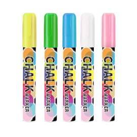 Femnow Kreidestifte für Tafel Abwaschbar, Kreidestifte für Fenster, Tafelkreide Bunt für Kinder, Kreidemarker, Fensterfarbe, Strassenkreiden für Kinder, Einschulung Mädchen, Fensterfarben Kinder