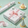 RUSPEPA Funny Birthday Wrapping Paper Roll for Women Men, Mini