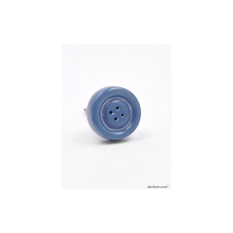 Brown Button Kids Knob, Pull, Handle, for Cupboards, Doors, Cabinets,