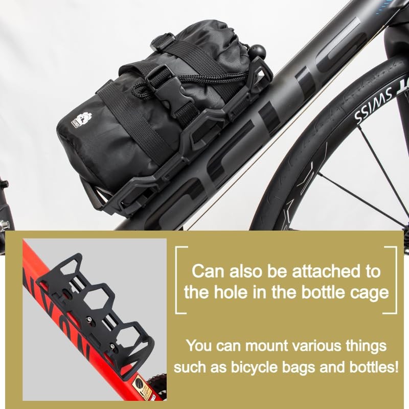 GORIX Bike Front Fork Cage Front Fork Mount Bottle Cage
