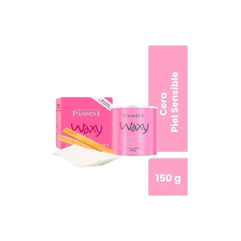 Cera Depilar Piel Sensible Waxy Crema Passini Epilatoria