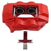 TRQ Performance Front Right Performance Brake Caliper Red Passenger Side