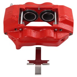 TRQ Performance Front Right Performance Brake Caliper Red Passenger Side Compatible with 1996-2002 Toyota 4Runner 2004 Tacoma