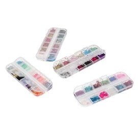 OHPHCALL Elegant Sequin Jewelry Nail Art Charms Glitter Sequins Makeup Supplies DIY Nail Art