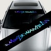 Sticker Car Front Rear Window Windshield Colourful Reflective Cover Decoration