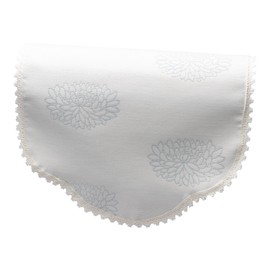 Classic Home Store Water Lily Chair Back Braid Edge Floral Furniture Sofa Cover Antimacassar (Duck Egg)