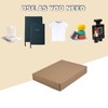 Sodissa 13x10x2 Inches Shipping Boxes Pack of 25, Brown Corrugated